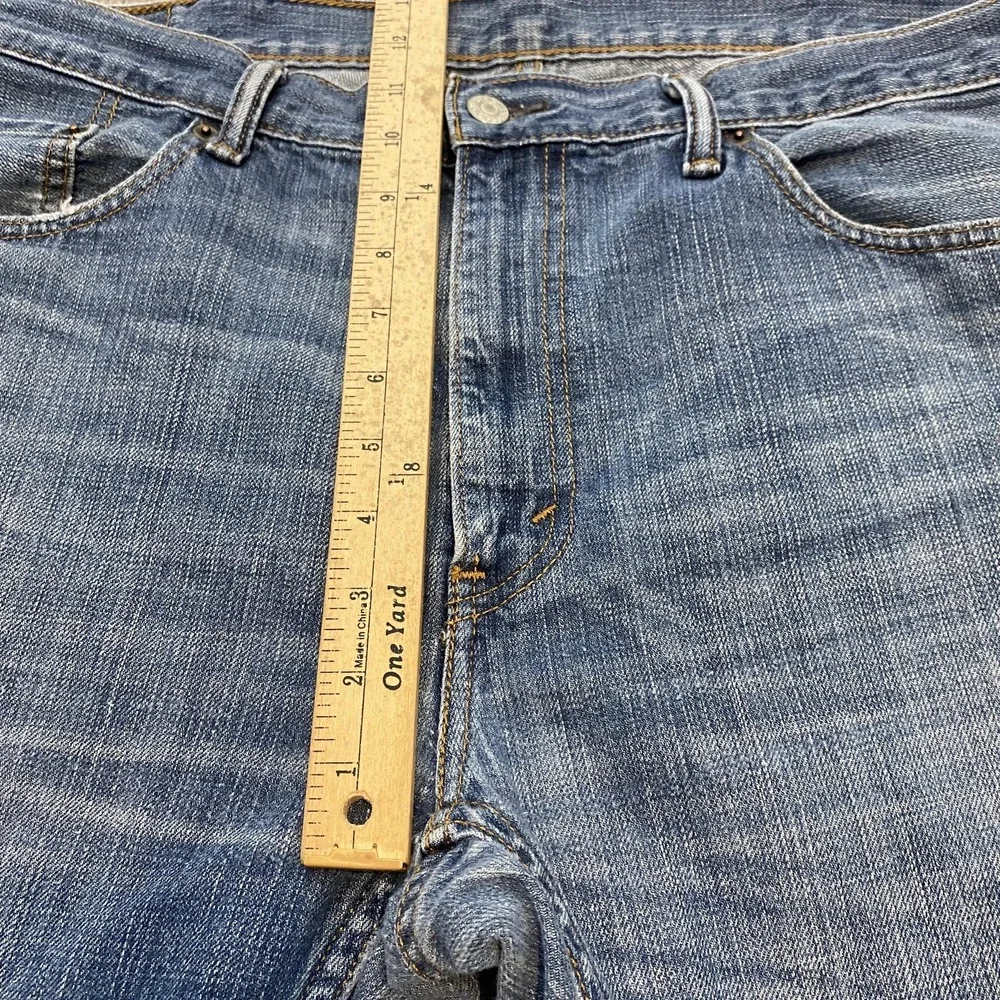 Levis 559 Jeans Mens 38x32 Blue Baggy Distressed Relaxed Straight Denim Pants